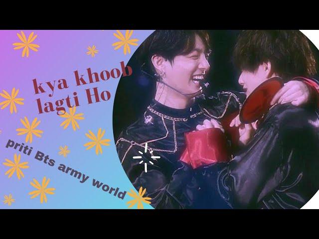 Taekook  kya khoob lagti Ho  hindi song FMV  (requested) sorry for the late 