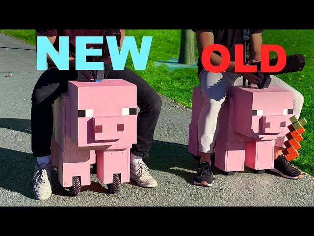 The World's Fastest Rideable Minecraft Pig