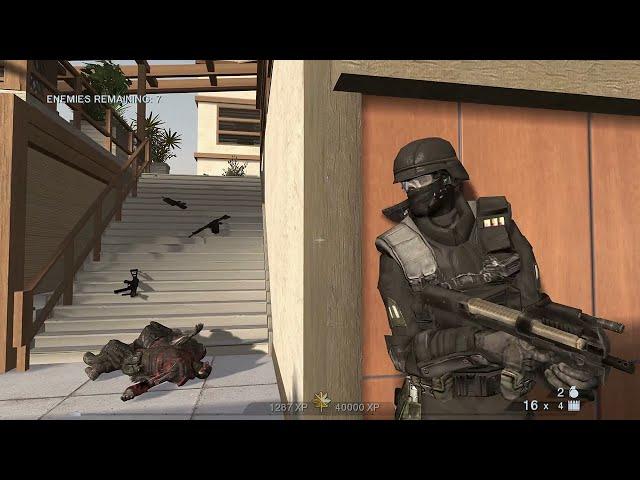 Rainbow Six Vegas 2 - Terrorist Hunt - Villa