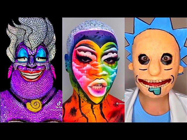 Really Crazy Makeup Art I Found On TikTok | Scary Makeup Tutorials