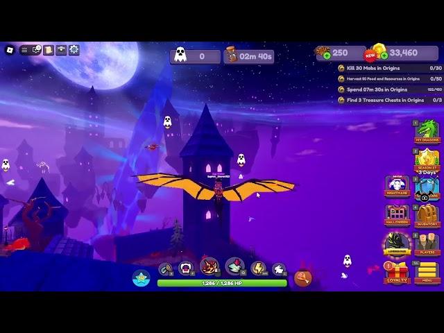 ROBLOX HAUNT MAYHEM: DRAGON ADVENTURES HALLOWEEN EVENT + TEAM ATLAS MISSION!