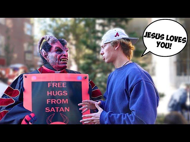 Preaching The Gospel In Satanic City!