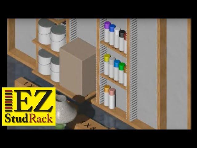 EZStudRack Storage System Demonstration