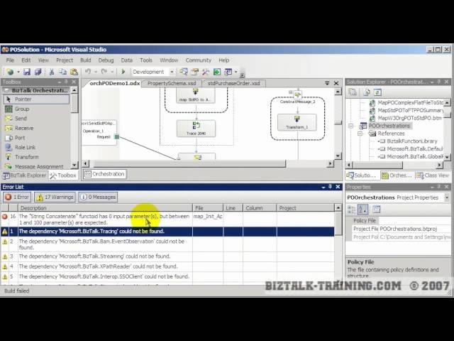 BizTalk 2006/R2 - 12-01 Orchestration - Message Assignment Shape