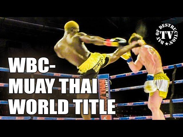 WBC Muay Thai World Title Defense I The Blade Gerardo Atti vs Mark Mackinnon I Next Level Muay Thai