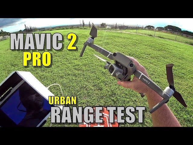 DJI Mavic 2 PRO Range Test - How Far Will It Go? (Light Urban)