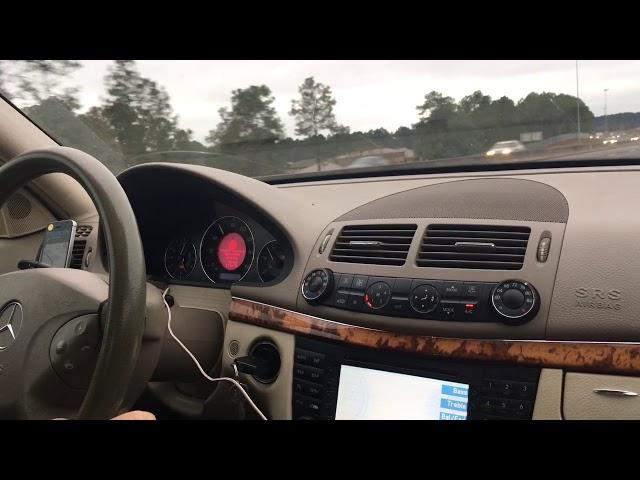 Mercedes W211 SBC Brake failure on highway - SCARY!