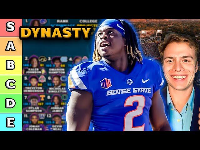 2025 Dynasty Rookie Running Back Rankings & Tiers