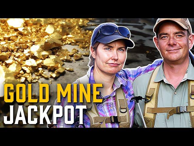 Gold Rush Miners Kellie & Henri Discovered A Multi-Million $ Patch Rich In Gold