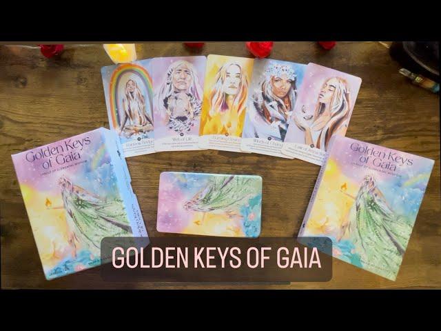 Golden Keys of Gaia Oracle |⭐️New Release⭐️| Full Flip Through