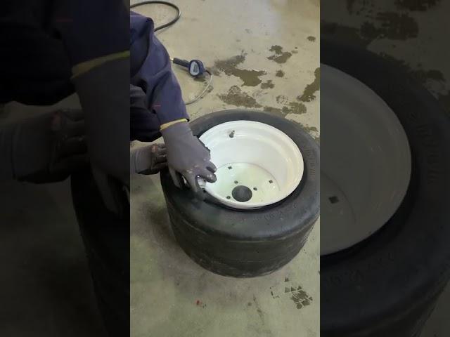 How to seat a stubborn tire bead FAST! #shorts @machinesnmetal