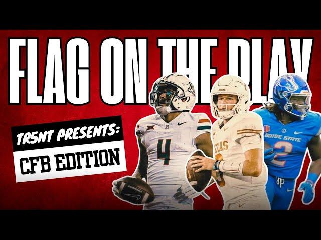 CFB WEEK 1 RECAP! Flag On The Play CFB Edition!