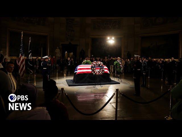 WATCH LIVE: Former President Jimmy Carter lies in state at the U.S. Capitol Rotunda