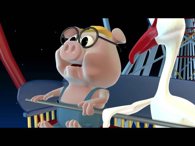 Bud and  Lou | The Pig Wheel | Sanczel | Pencilman Animations