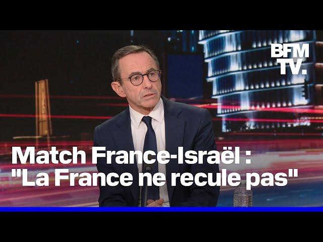 Immigration, retraites, match France-Israël: l'intégralité de l'interview de Bruno Retailleau