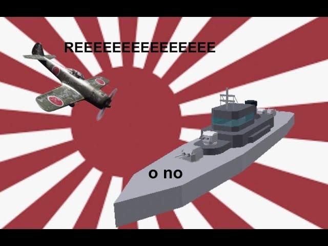 How to destroy a battleship easily | Roblox Naval Warfare