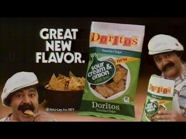 Doritos - Sour Cream & Onion Tortilla Chips (Commercial, 1978) 