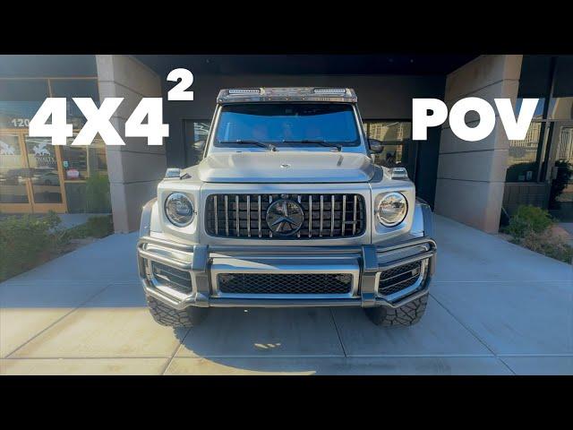 2023 G63 AMG 4x4 Squared POV DRIVE Review! *Worth $500k?!*