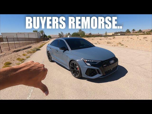 I made a HUGE mistake buying my 2024 8Y Audi RS3..