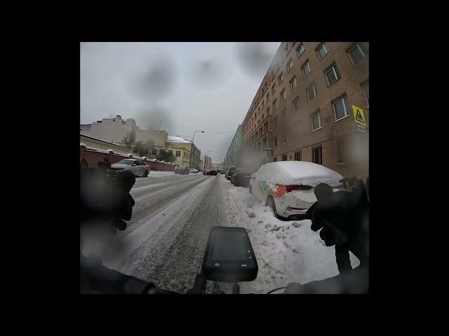 CYCLING CITY MOSCOW | MORNING 2024/01/15| GoPro 4K60 | Fuji Jari 1.1