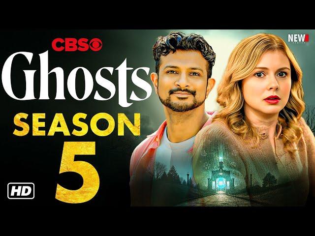 Ghosts Season 5 Trailer - CBS, First Look, Release Date, Episode 1, Cast, Plot, Renewed, Rose McIver