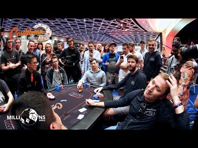 HIGHLIGHTS - NLH Main Event Day 2 | MILLIONS Caribbean Poker Party 2019 | partypoker