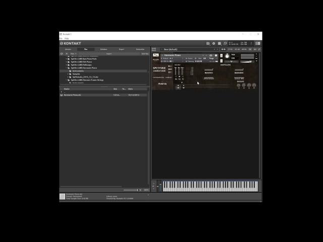 Spitfire LABS Harmonic Piano - Walkthrough