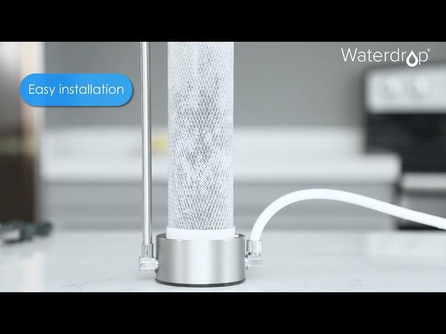 Waterdrop CTF-01 Countertop Stainless-steel Faucet Water Filtration System