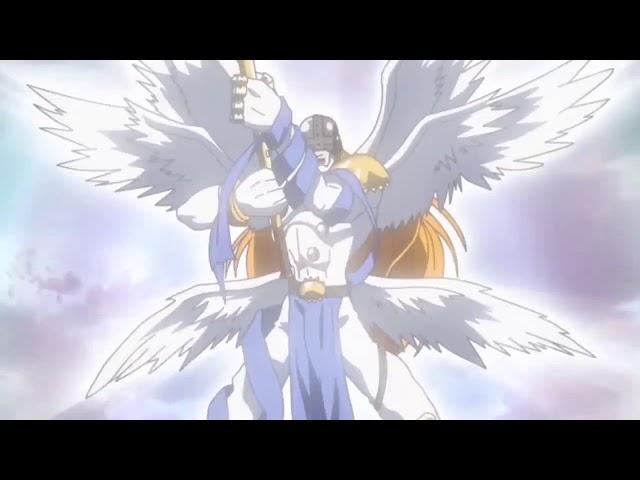 Digimon Adventure: 2020 - Angemon Vs Darkknightmon