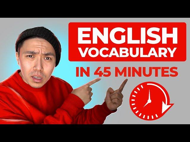 Learn Basic English Vocabulary in 45 minutes