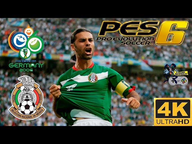 ️MUNDIAL CON MÉXICO DE RAFA MÁRQUEZ Y FRANCO GOLEADOR EN EL PES 6 | EN VIVO | MÁXIMA DIFICULTAD