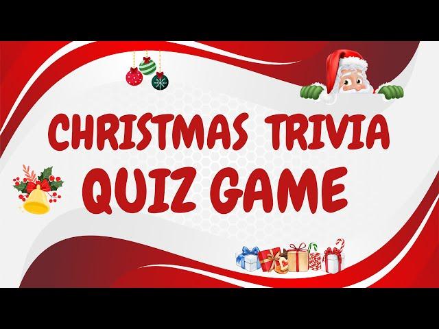 The ULTIMATE Christmas Trivia Quiz Game For All The Family. NEW YouTube Games