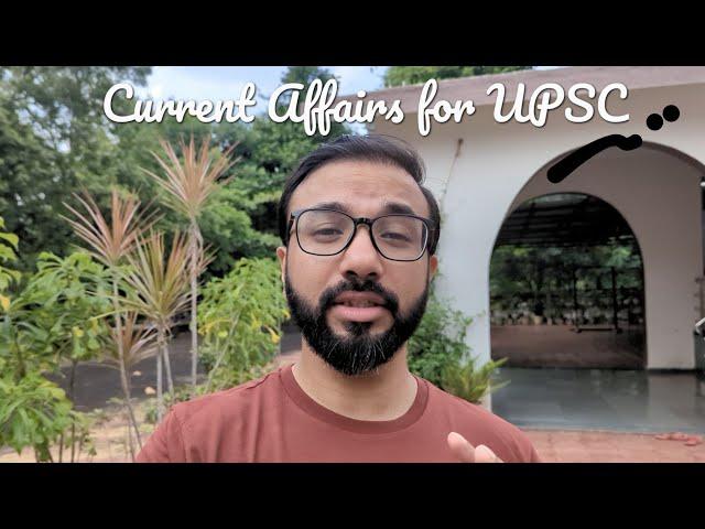 A conversation on how to cover current affairs for UPSC by Manuj Jindal IAS AIR 53