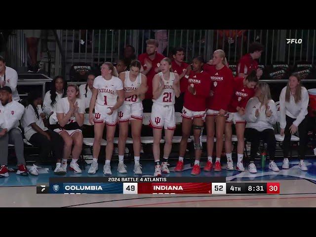 4th QUARTER: Indiana Hoosiers vs Columbia Lions | B1G Women's College Basketball | November 23, 2024