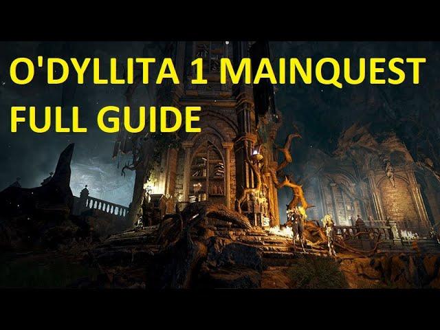 O'dyllita 1 Main Quest Full Guide (Time Stamp & Subtitle Available)