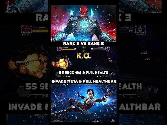 Domino Made Easy, Even in Invade Meta - Red Skull #mcoc #marvelcontestofchampions