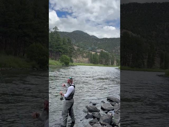 First time #flyfishing in Breckenridge Colorado