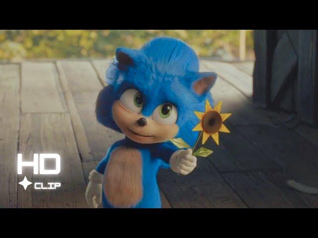 Sonic the Hedgehog (2020) - Young Sonic scene | HD Movie Clip