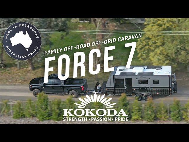 Off-Grid Family Adventure | Living in the Kokoda Force 7 Bunk Caravan | KokodaCaravans