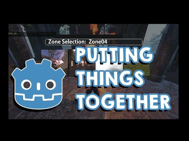 Putting Things Together (part I) | devolg #9 [Souls-like project - GODOT ENGINE 3]