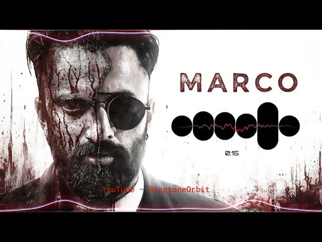 MARCO Movie BGM|| Unni Mukundan Attitude BGM|| New Ringtone 2024| Malayalam BGM | Ravi Basur BGM