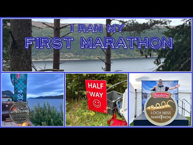 I ran my first ever MARATHON | Loch Ness Marathon 2024 | Scotland