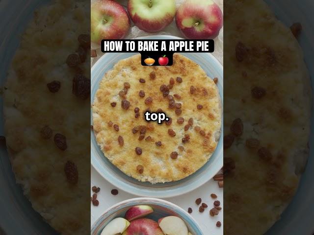 How to bake a apple pie   #shorts #applepie #howto #baking