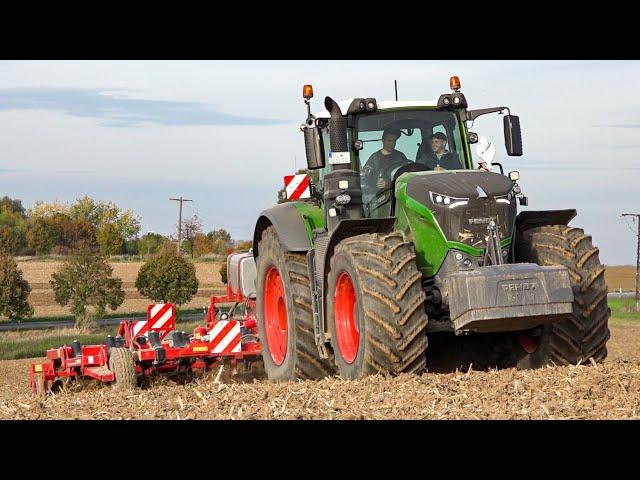 Fendt 1050 and der Leistungsgrenze! Fendt 1050 mit Horsch Tiger 6 AS beim grubbern am Hang.