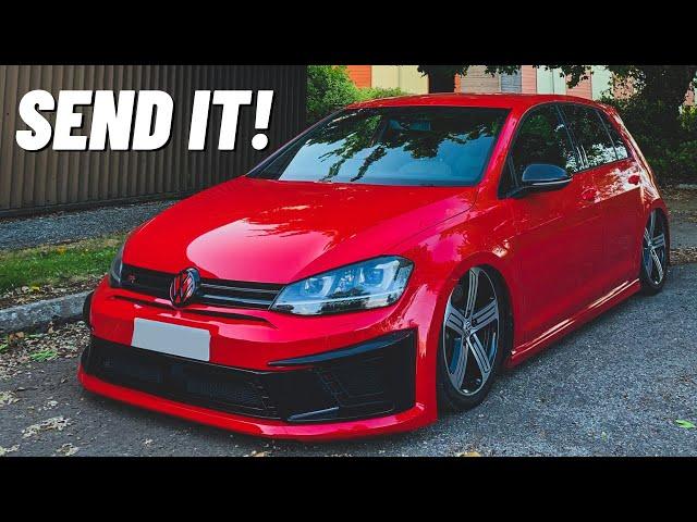 500BHP GOLF R400 ROLLING LAUNCH