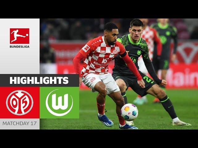 1. FSV Mainz 05 - VfL Wolfsburg 1-1 | Highlights | Matchday 17 – Bundesliga 2023/24