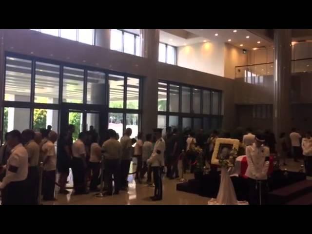 Lee Kuan Yew: NJC choir singing in Parliament House 2