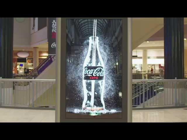 Coca cola Creates First Ever  Drinkable  Advertising Campaign