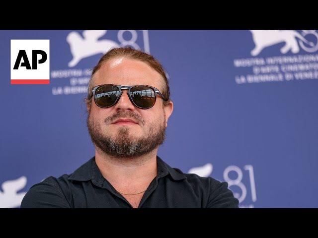 Director Brady Corbet gets emotional at ‘The Brutalist’ press conference