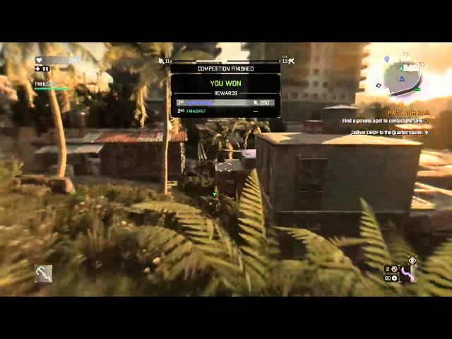 Dying light INFINITE AIR DROP GLITCH With FNHUSA57